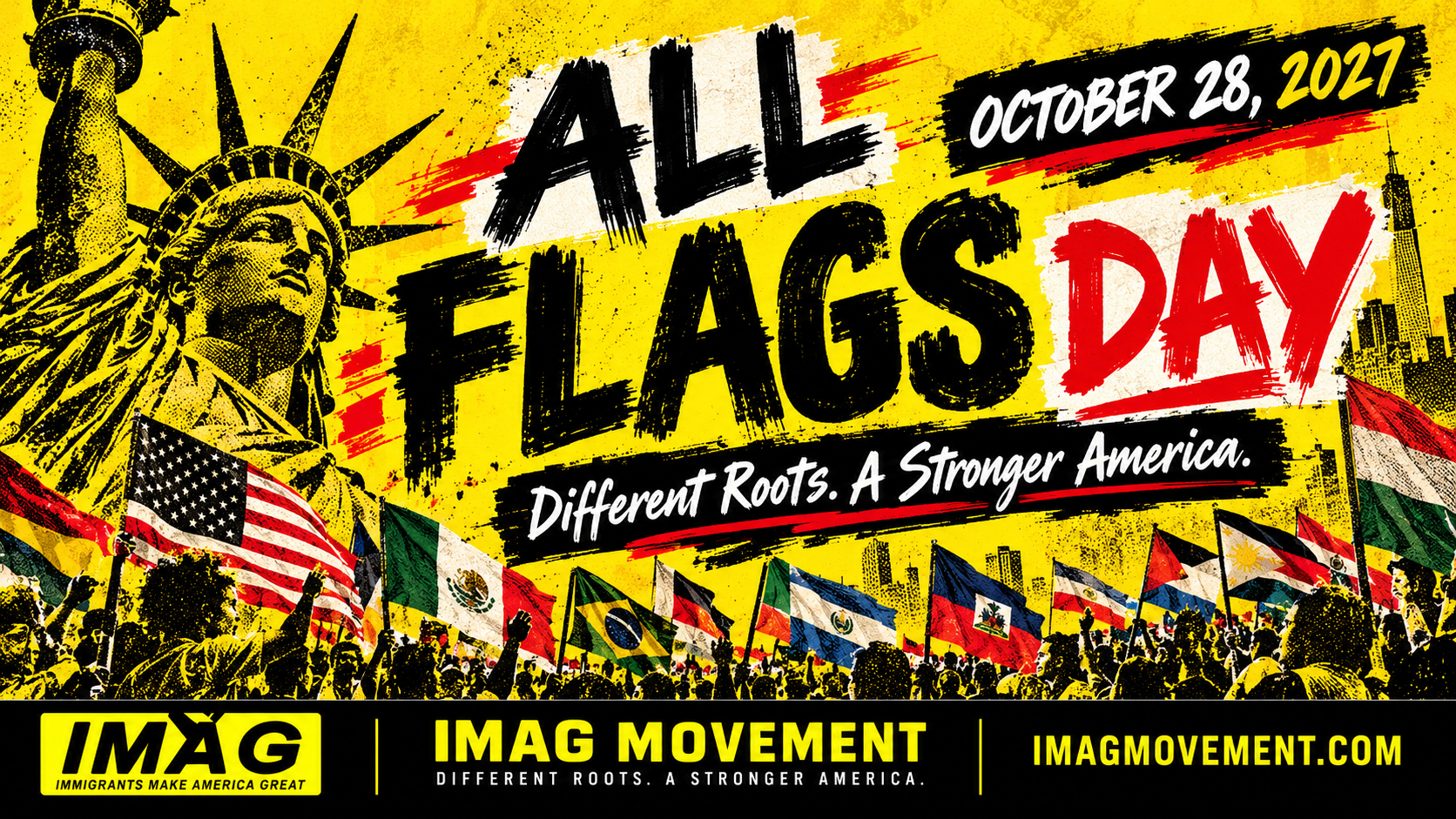 Official All Flags Day event artwork